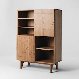 Display Units: Etch Oak Display Unit