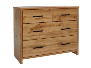 Dresser: Nova 4 Drawer Lowboy