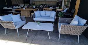 Tahiti 4 Piece Outdoor Lounge Suite ex display