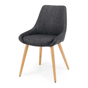 Dining Chairs Nz: Bari Dining Chair - Grey/Oak