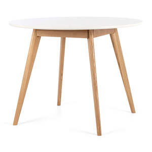Dining Tables Auckland Nz: Radius Round Dining Table - White Top