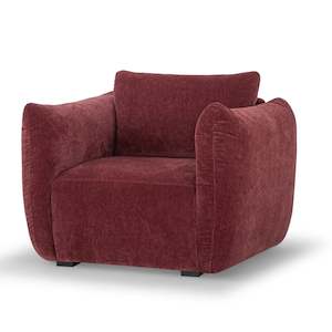 Armchairs Nz: Grace Armchair - Claret