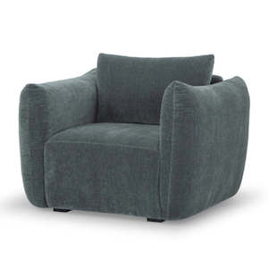 Grace Armchair - Dust Blue