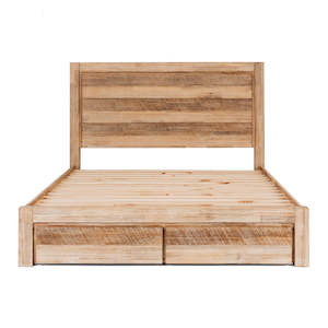 Bedframes Nz: Arlo Queen Storage Bed Frame