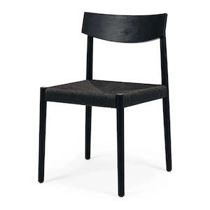 Dining Chairs Nz: Ingrid Dining Chair - Black