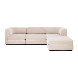 Corner Suites Modular Sofas: Harmony 4 pce Modular Suite - Sand