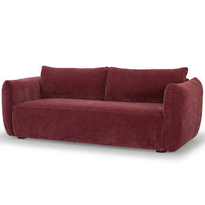Grace 3 seater sofa - Claret