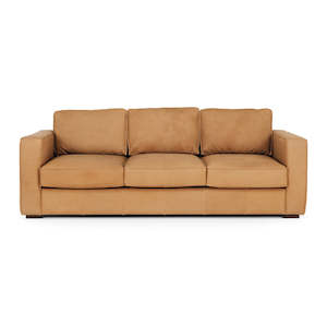Maury 3 seater - Tobacco Brown Leather