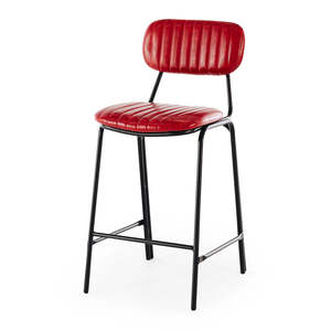 Datsun Barstool Vintage Red