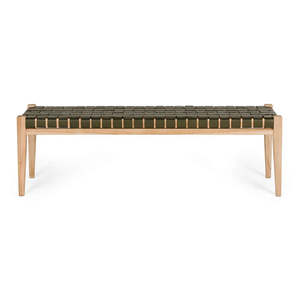 Dining Bench Seats Nz: Indo Bench - Olive Green