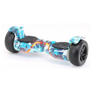 Chic camouflage blue Offroad Hoverboard 8.5 inch - Kiwi Hoverboard & Scooter