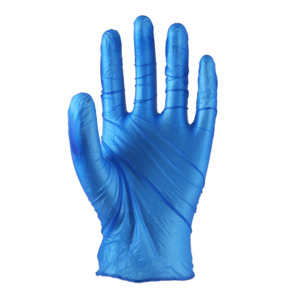 Lynn River Powder Free Blue Vinyl Gloves - Box of 100 - Kiwi Hygiene Supplies