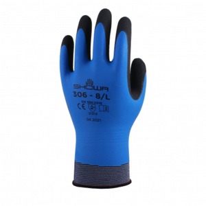 Showa 306 Hydro Blue Gloves - 12 Pair - Kiwi Hygiene Supplies