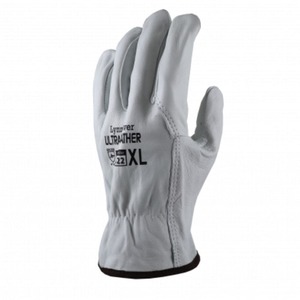 Ultra Leather Contractor Rigger Gloves (1 Pair) - Kiwi Hygiene Supplies