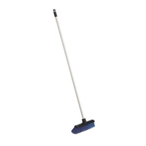 Economy Outdoor Broom, Blue - Kiwi Hygiene Supplies