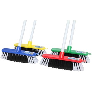 Edco Household Broom - Set of 4 - Kiwi Hygiene Supplies