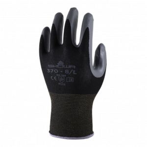 Showa 370 General Purpose Gloves - Black (1 Pair) - Kiwi Hygiene Supplies