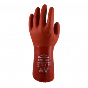 Showa 620 PVC Chemical Resistant Gloves (Pair) - Kiwi Hygiene Supplies