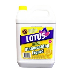 Lotus Lemon Dishwashing Liquid 5L - Kiwi Hygiene Supplies