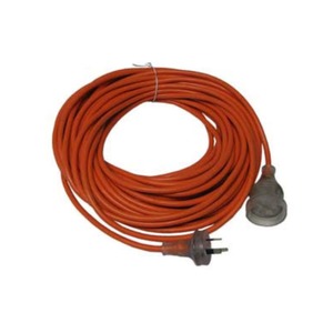 15AMP Heavy Duty 20M Extension Lead, 3 Core 1.5mm, Orange CE2015 - Kiwi Hygiene Supplies