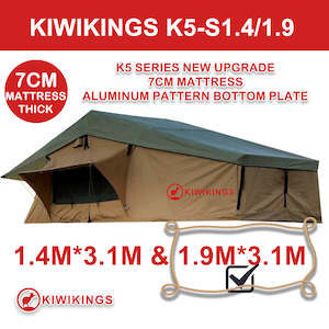 (2025 SALE) KIWIKINGS  (K5-S1.9) 1.9*3.1M FAMILY Edition ROOF TENT Camper 4×4