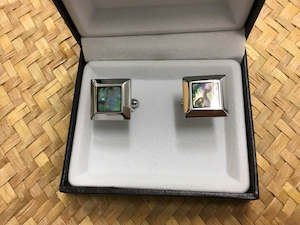 Paua Shell Cufflinks Boxed