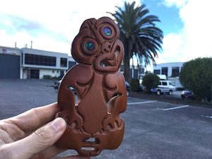 Beautiful Wood Carving Tiki