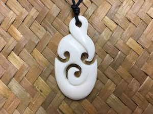 Bone Carving Twist with Koru