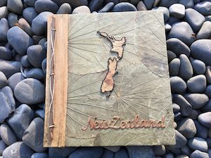 Large Handmade Leaf Photo Album Map P