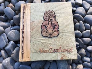 Large Handmade Leaf Photo Album Tiki P