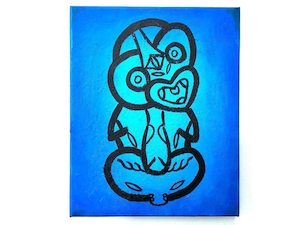 Other Souvenirs: Tiki Painting Wall Hanging