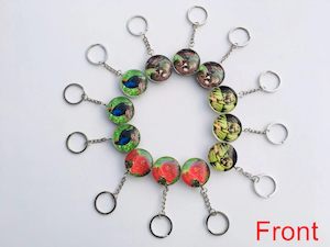 12 Pcs NZ Souvenirs Key Rings