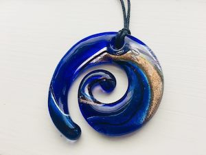 Glass Jewellery: Handmade glass pendant comes with box