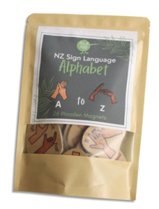 Learn to Sign: Alphabet magnets