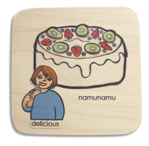 Language Puzzles: Learn to Sign: Delicious puzzle