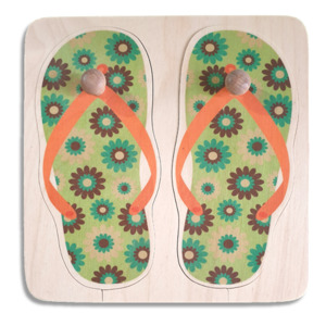 Jandals Left & Right puzzle
