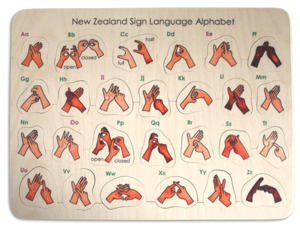 Learn to Sign: Alphabet puzzle