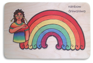 Learn to Sign: Rainbow puzzle