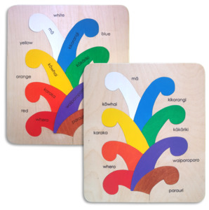 Colour Koru puzzle