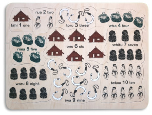 Language Puzzles: Count to Ten Maori puzzle
