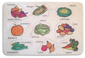 NZ's Favourite Veggies puzzle