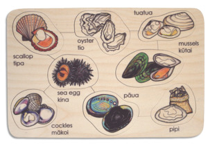 Te Reo Puzzles: Kai Moana puzzle