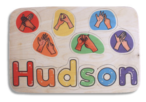 NZ Sign Language Name Puzzle