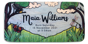Name Puzzles: Birthday Puzzle - NZ Meadow