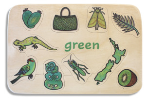 Kiwi Colours Green puzzle