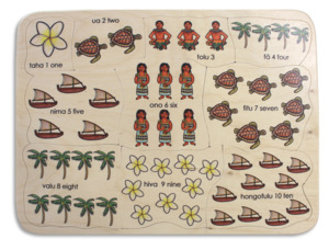 Count to Ten Tongan puzzle