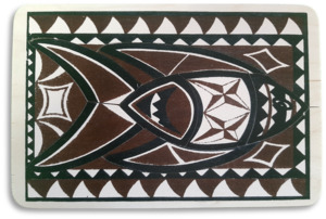 Polynesia: Fish Tapa puzzle