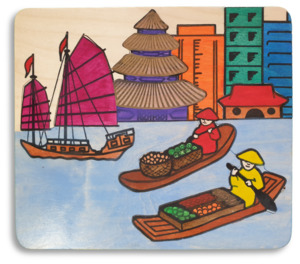 East Asia: Bustling Harbour puzzle