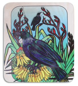 Native Wildlife: Tui, Harakeke & Kowhai puzzle