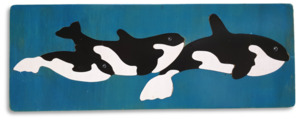 Colourful Fun: Orca puzzle